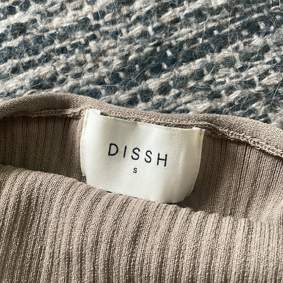 DISSH Eddison Moss Knit Halter - Picture 4 of 5